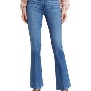 PAIGE Blue Flare Jeans Laurel Hills